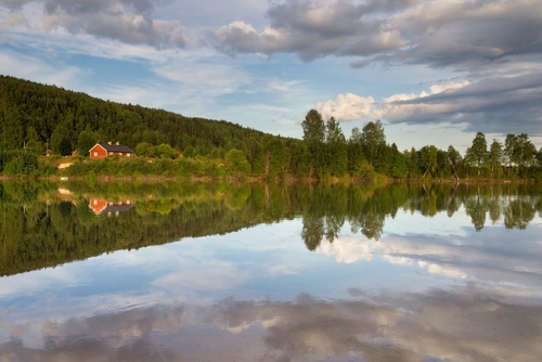 V�rmland sj� och skog